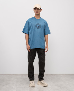 Stone Island Брюки карго цвета хаки с логотипом K2S153100032S0010