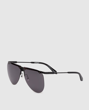 Off-White Черные очки Paxson OERI157F25MET001