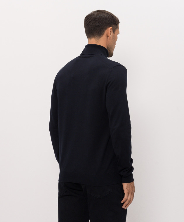 Trussardi Синій гольф M0178000019NMK602K01 зображення 4
