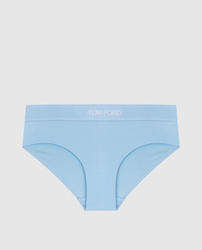 Tom Ford Блакитні трусики з візерунком логотипа KNJ004JEX166