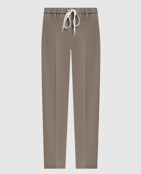 Maison Margiela MM6 Сірі штани з вовною SH0KA0028M35733