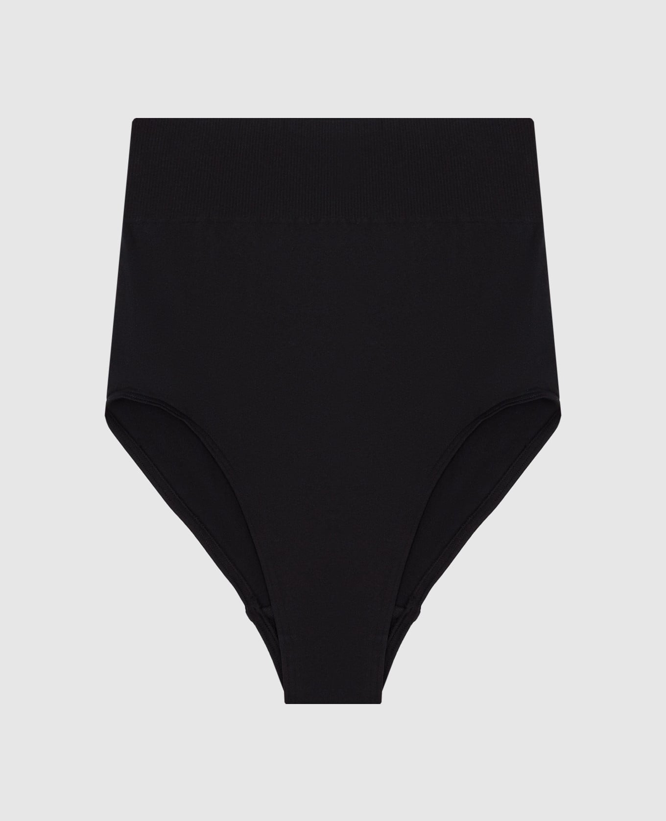 

Черные бесшовные трусики, Черный, Трусики