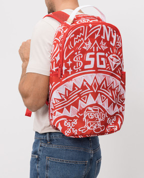 Sprayground Дитячий червоний рюкзак NITRO STATIC 910B8563NSZ