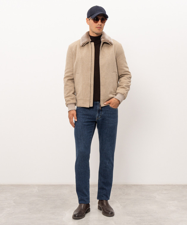 Cashmere&Whiskey Джемпер коричневого кольору 480 зображення 2