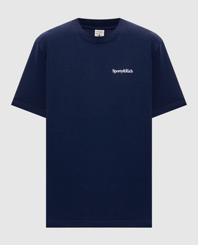 Sporty & Rich Синяя футболка TO11984300BL106w