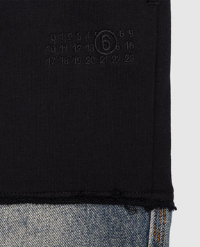 Maison Margiela MM6 Дитячі джинси подвійної конструкції M61084MM09G