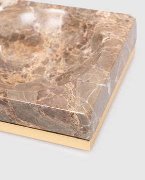 Treesseci Коричнева підставка для мила Palace з мармуру PA01AEMGD