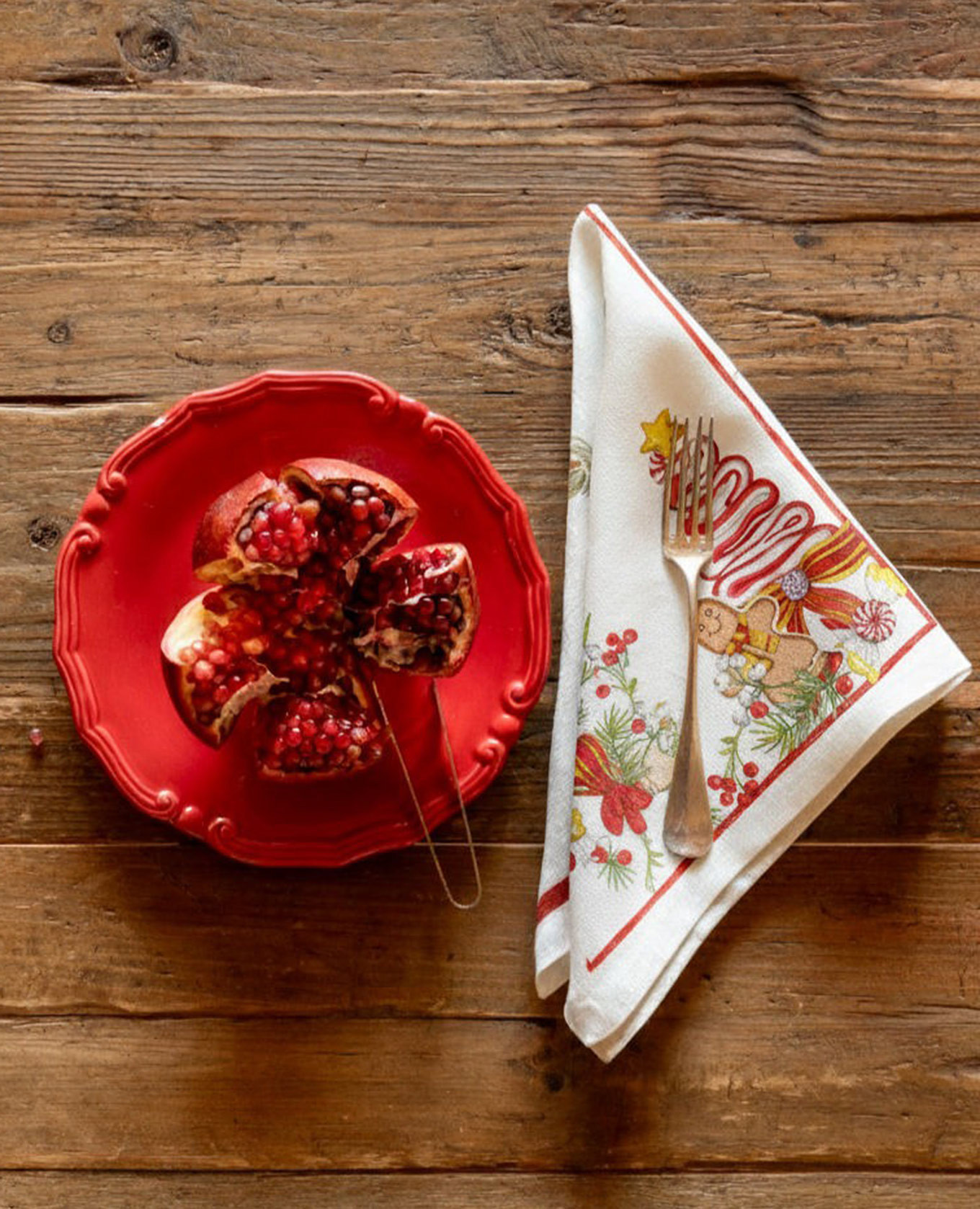 Набір білих сервірувальних серветок MARZAPEPE з льону