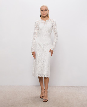 Ermanno Scervino Біла сукня з мережива D492Q313CSAPEWZ