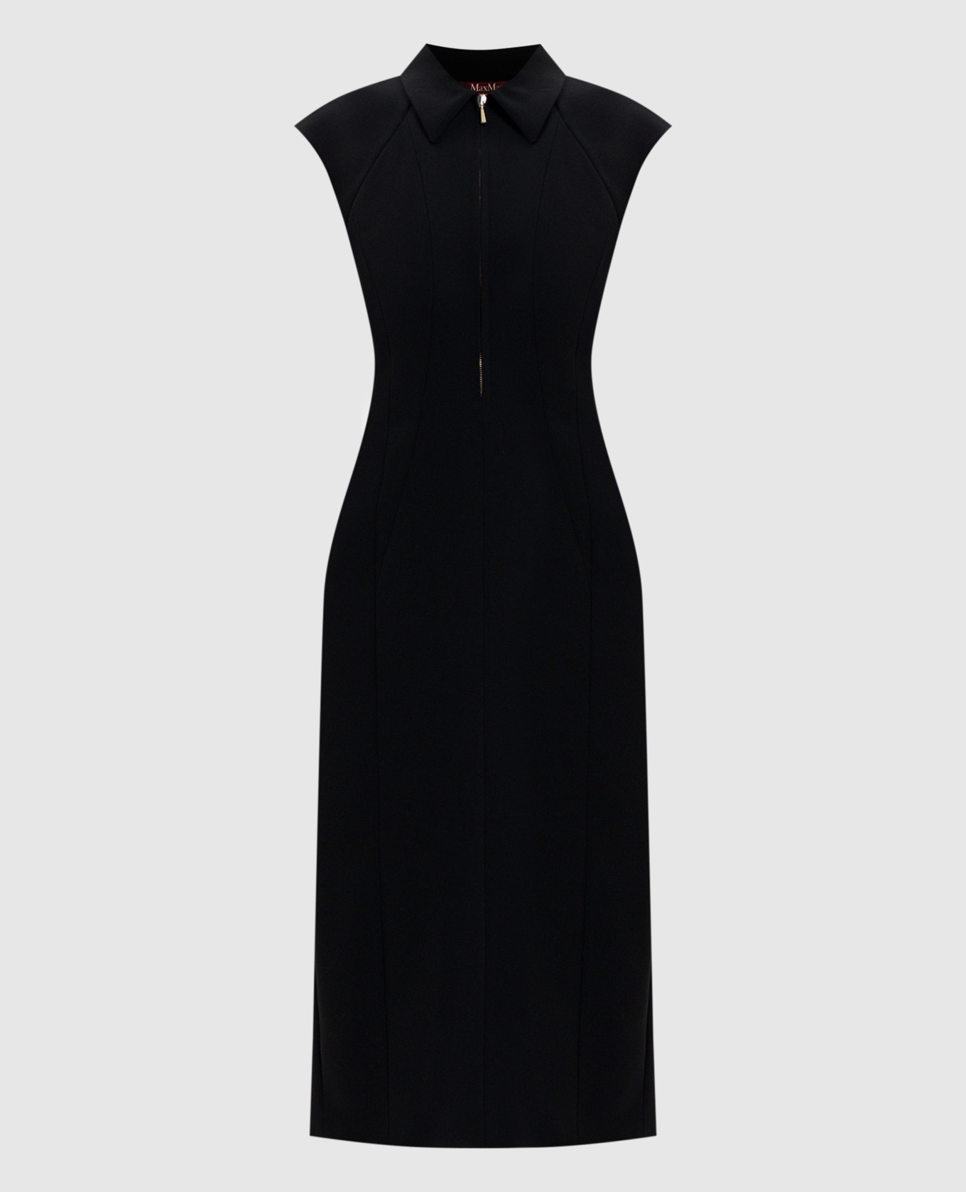 

Черное платье миди MSTALGA, Черный, Повседневные платья