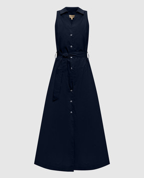 Woolrich Синя сукня-сорочка CFWWDR2022FRUT3944