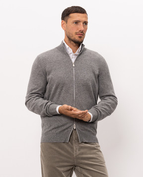 Brunello Cucinelli Сірий кардиган M2200106