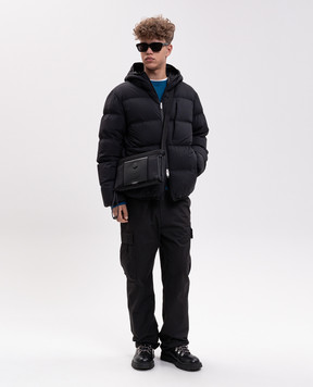 Moncler Синий джемпер с нашивкой логотипа L20919C00004M1113