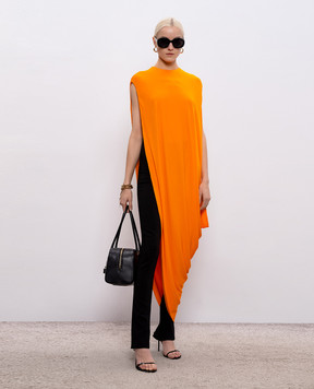 Tom Ford Помаранчевий подовжений топ асиметричного крою TSJ647FAX162