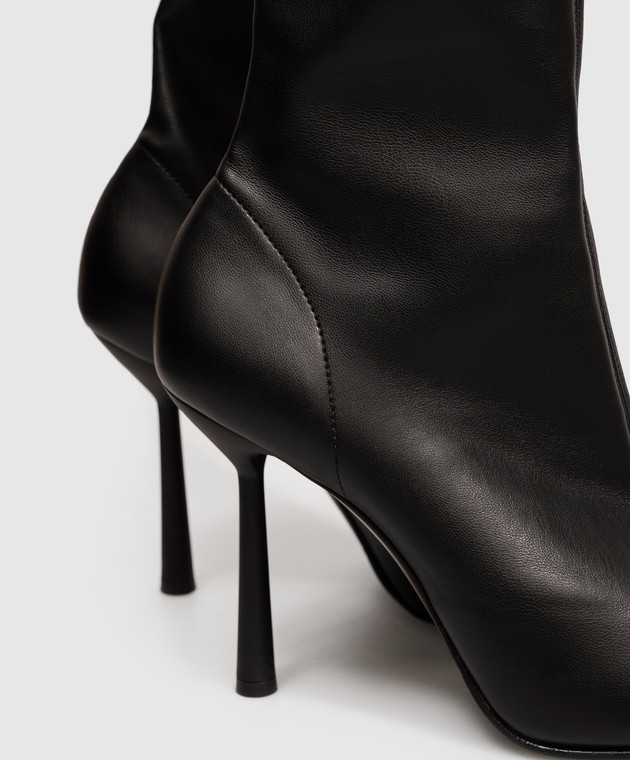 Le Silla Чорні ботфорти Karlie 2433E100BXPPFAR зображення 5
