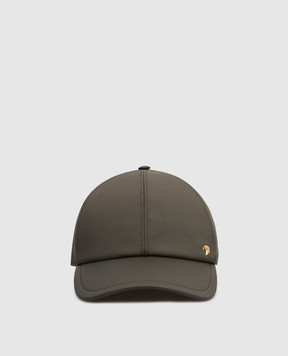 Stefano Ricci Зелена кепка з емблемою MCV61NV15EPL001H