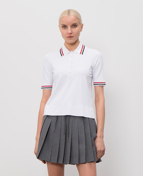 Thom Browne Біле поло FKP132AY5502