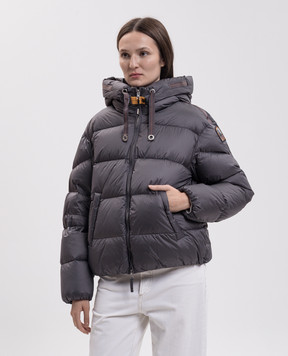 Parajumpers Сірий пуховик Tilly з нашивкою логотипа 26WPWPUHY32