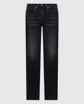 Khaite Серые джинсы слим с эффектом потертости 1181924017