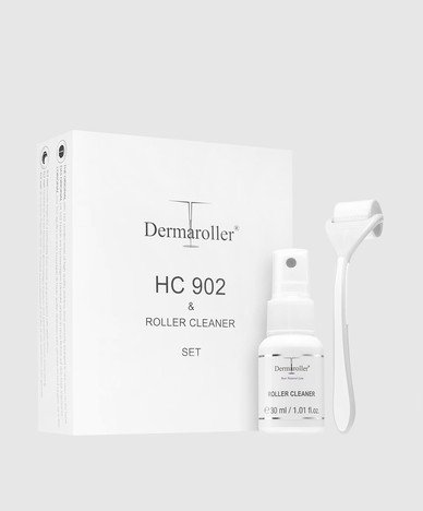 Набор из Dermaroller HC902 и средства для очистки роллера
