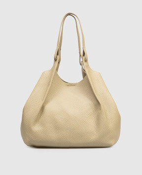 Gianni Chiarini Зеленая кожаная сумка-тоут Dua BS9720RNGDBLTU