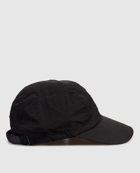 C.P. Company Детская черная кепка с нашивкой логотипа CUX00SL3C00