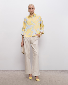 Max & Co Желтая блуза NORATA MCOONORATA