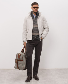 Brunello Cucinelli Темно-коричневые джинсы M277PX1290