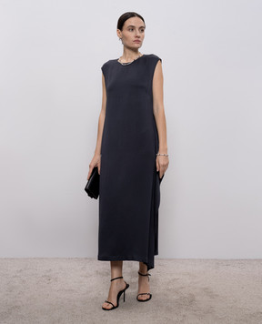 Peserico Синя сукня міді A0206501943