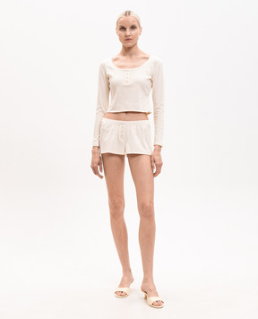 Dore & Rose Жовта піжама Henley HENLEYSLEEPSET