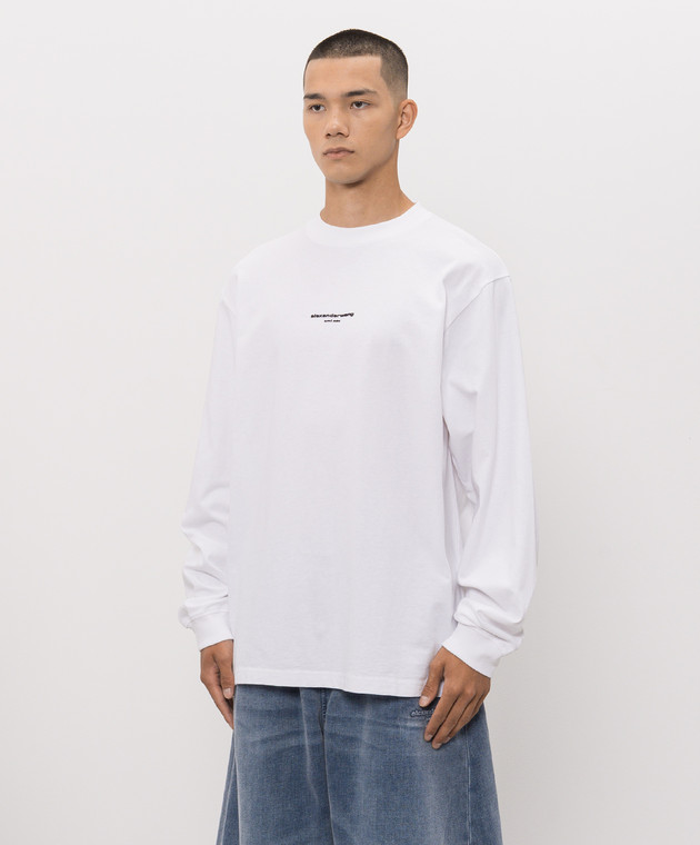 Alexander Wang Белый лонгслив UCC3261908m изображение 3