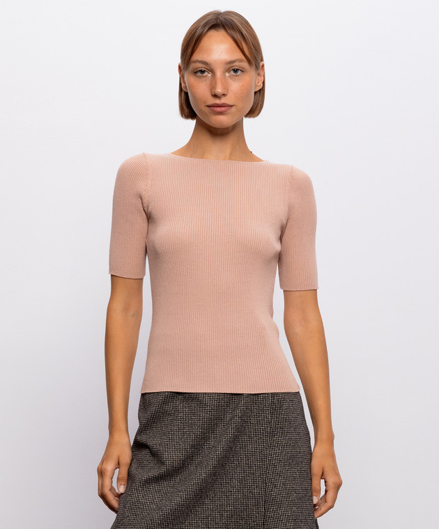 Max Mara Weekend Бежевый топ GOLA WKDGOLA изображение 3