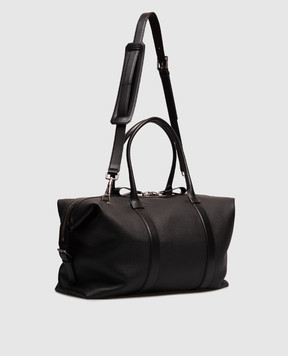 Tom Ford Черная кожаная дорожная сумка H0775LCL213S