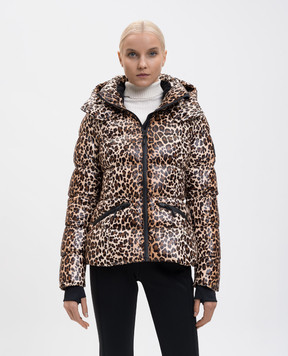 Mackage Горнолыжная пуховая куртка CHERYL-A в анималистичный принт CHERYLA