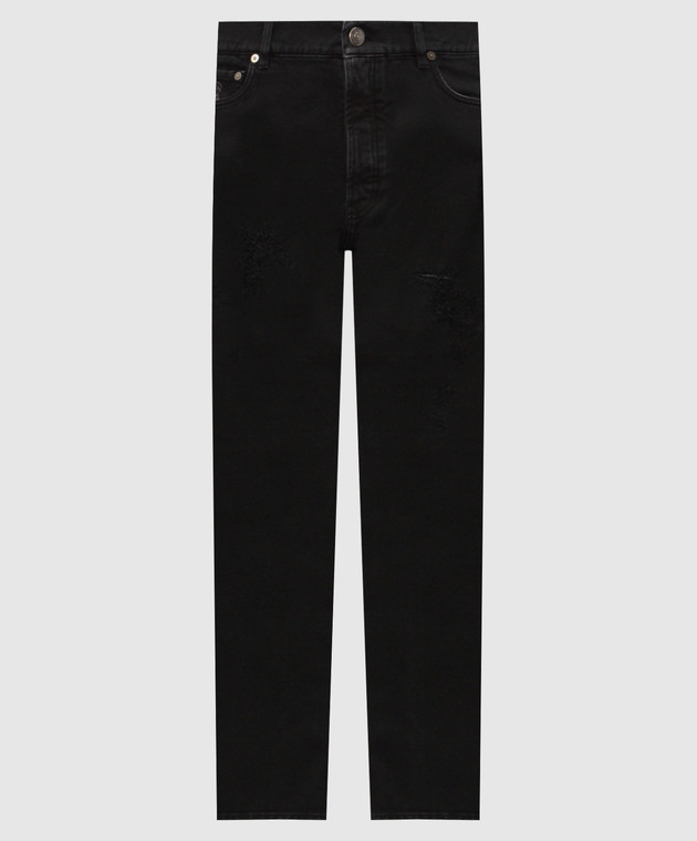 Brunello Cucinelli Черные джинсы с прорехами M237PO2060