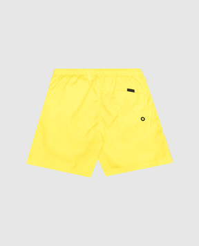 Diesel Дитячі жовті шорти для плавання Midit J02699KXBPB