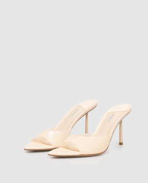 Le Silla Бежевые мюли BELLA 6626F080BXPPGSL