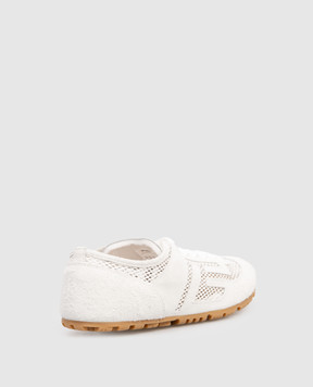 Balmain Серые комбинированные кроссовки Racer 45 GN1VI761THCM