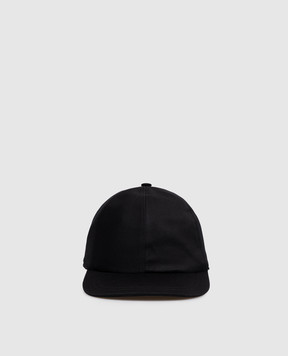 CAPOBIANCO Чорна кепка 20MC1BI00
