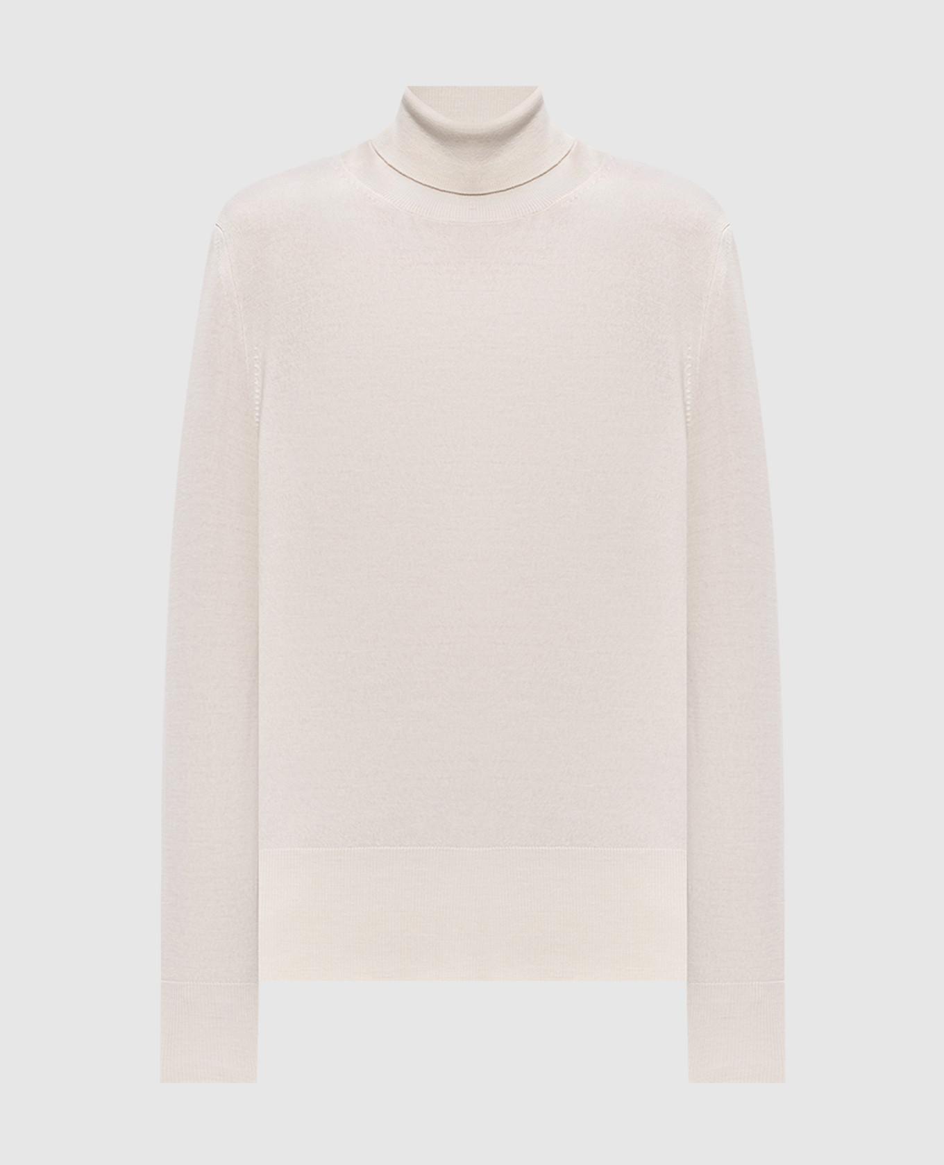 

Бежевый гольф NATALY из шерсти, Гольфы