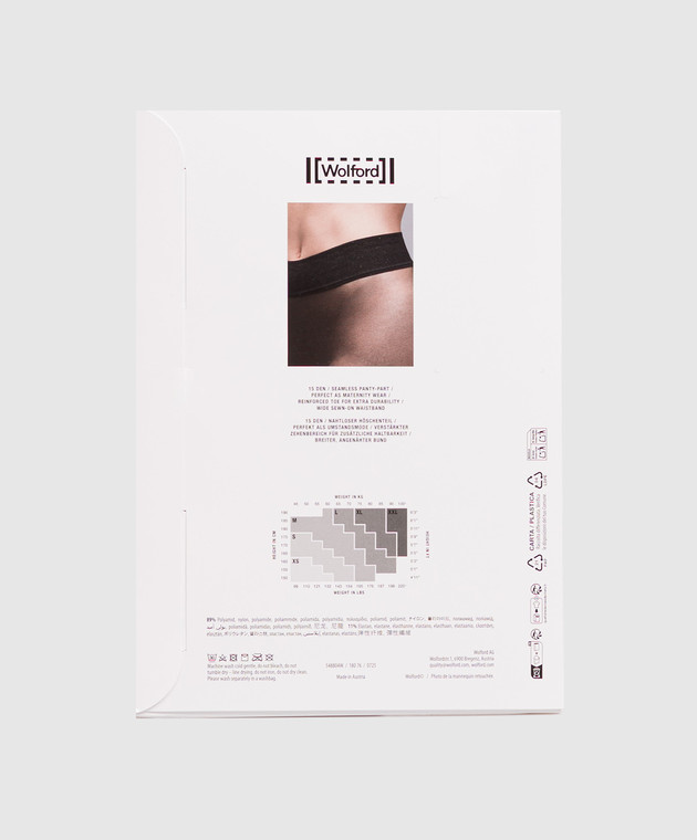 Wolford Колготы FATAL черного цвета 15 den 18076 изображение 2