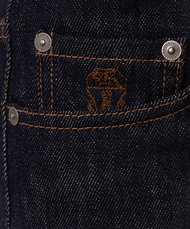 Brunello Cucinelli Сині джинси M233PO2090 зображення 5