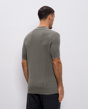 Brunello Cucinelli Футболка цвета хаки M29400015
