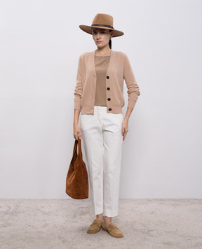 Peserico Білі штани M04716T002499