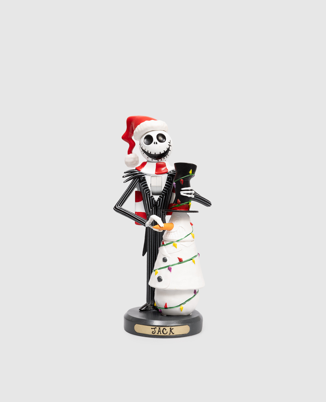 

Статуэтка Jack Skellington with Snowman, Белый, Декор