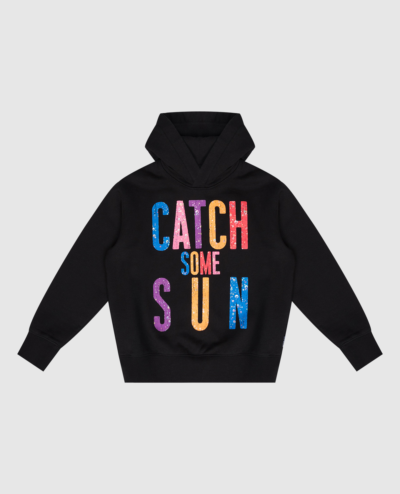 

Детское черное худи PaxVlbq, Черный, Худи и свитшоты