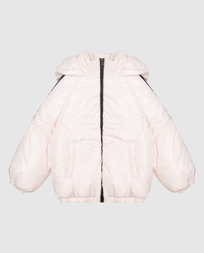Balmain Детская розовая куртка BZ2B40N03711214