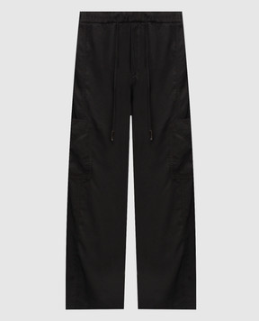 Iceberg Чорні штани карго B1405287