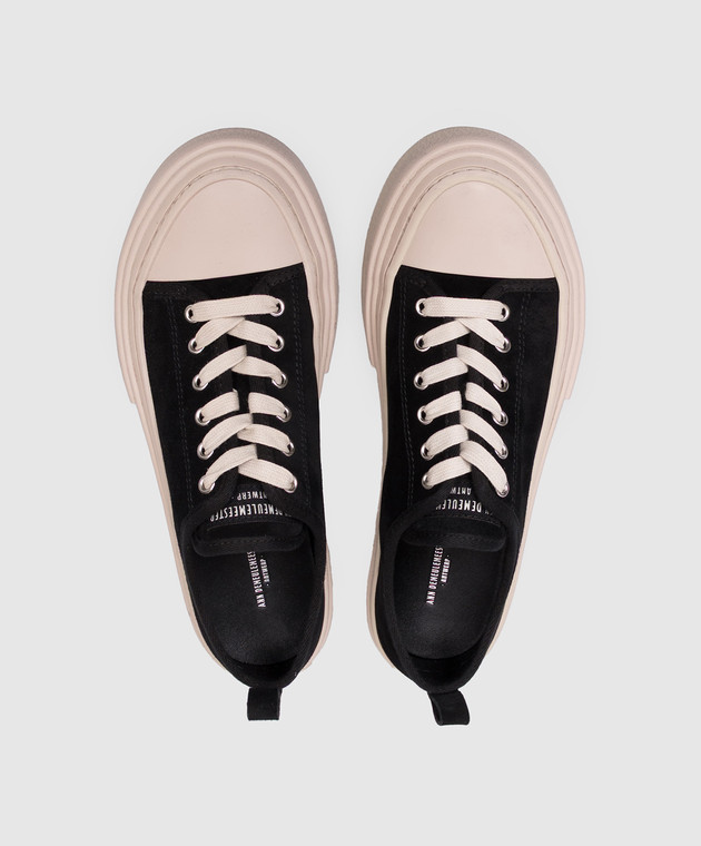 Ann Demeulemeester Чорні замшеві кеди Halli B0014076LT199 зображення 4