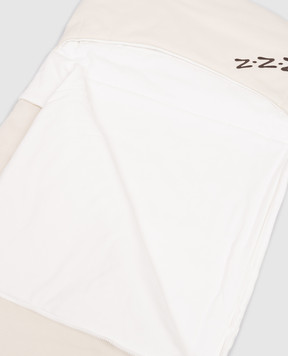 Dolce&Gabbana Дитячий бежевий конверт з принтом LNJAI2G7PNL